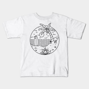 Surf and Beach Kids T-Shirt